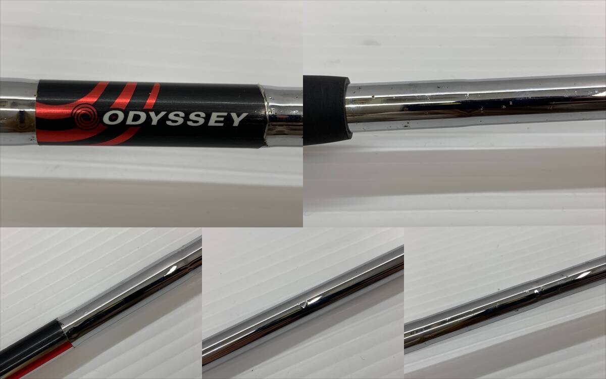 118-KS438-120s ODYSSEY オデッセイ DUALFORCE 330 MALLET パター ヘッドカバー付 右用_画像5