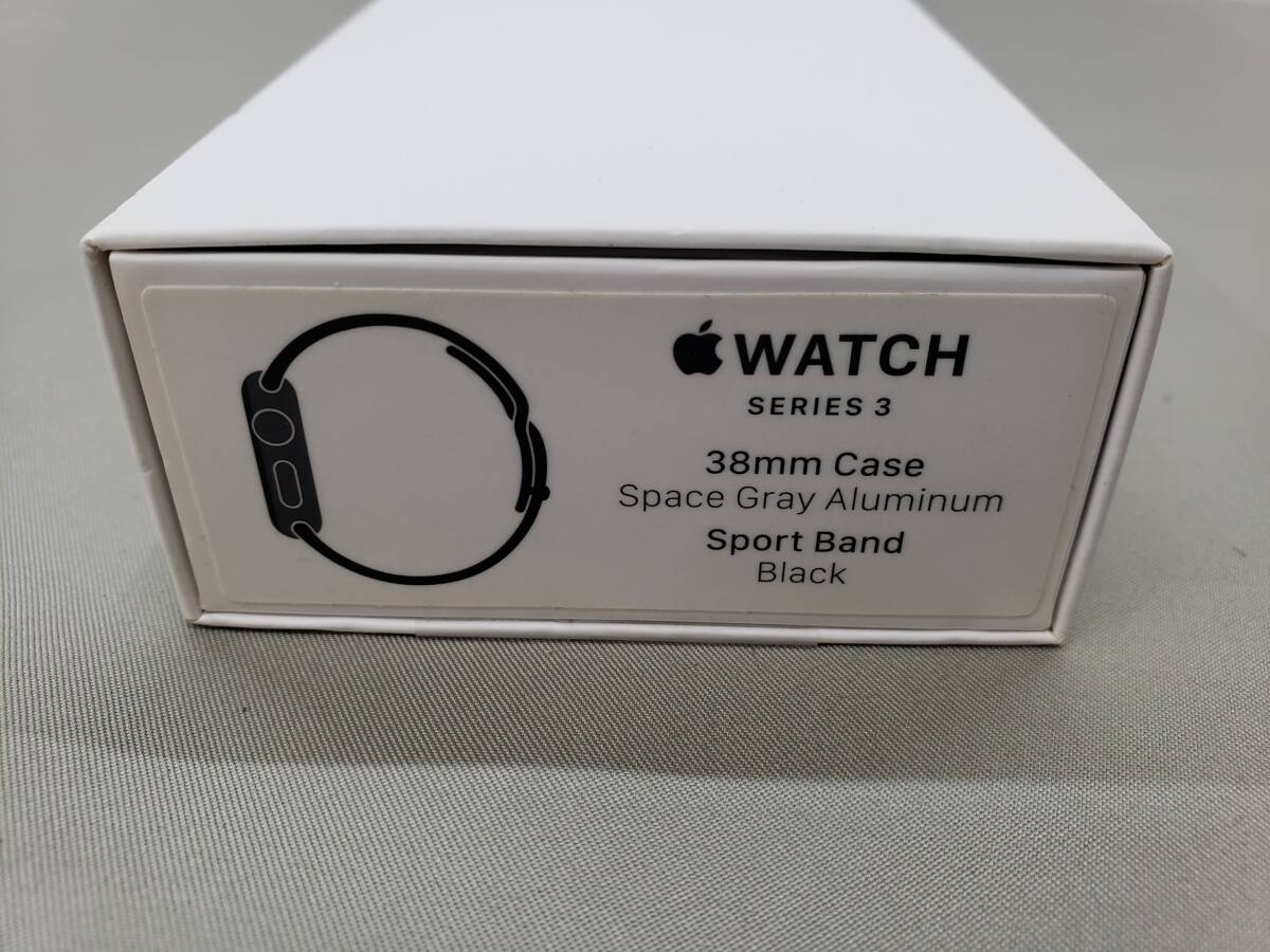 115-y13472-80: Apple watch series 3 38mm MTF02J/A gray junk 