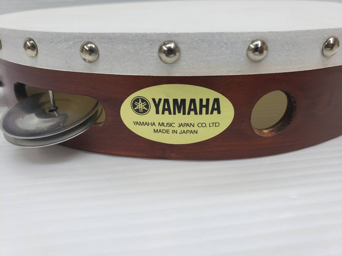 96-y13528-100: YAMAHA ヤマハ TMB-224 タンブリン 日本製 タンバリン 現状品 の画像4