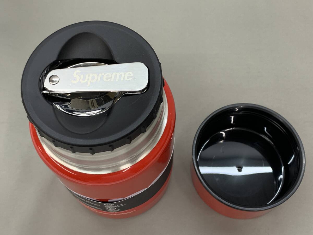 131-KM2793-60s Supreme シュプリーム SIGG 0.75L Food Jar レッド 21FW フードジャー 未使用品_画像7