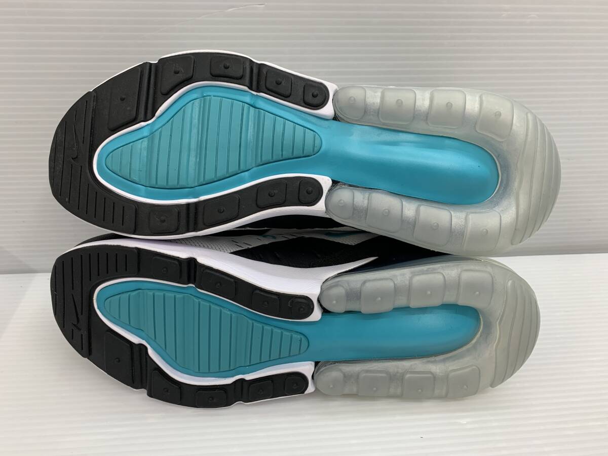 153-KB2096-100s NIKE W AIR MAX 270 ナイキ エア マックス ホワイト/ブラック/ブルー AH6789-115 27.5cm タグ付未使用品_画像2