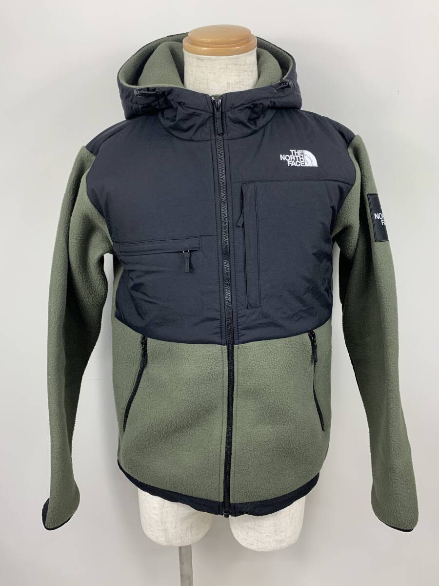 132-KM2737-120s THE NORTH FACE ザノースフェイス Denali Hoodie デナリ フーディ フリース ジャケット NA72052 ニュートープ M カーキ_画像1