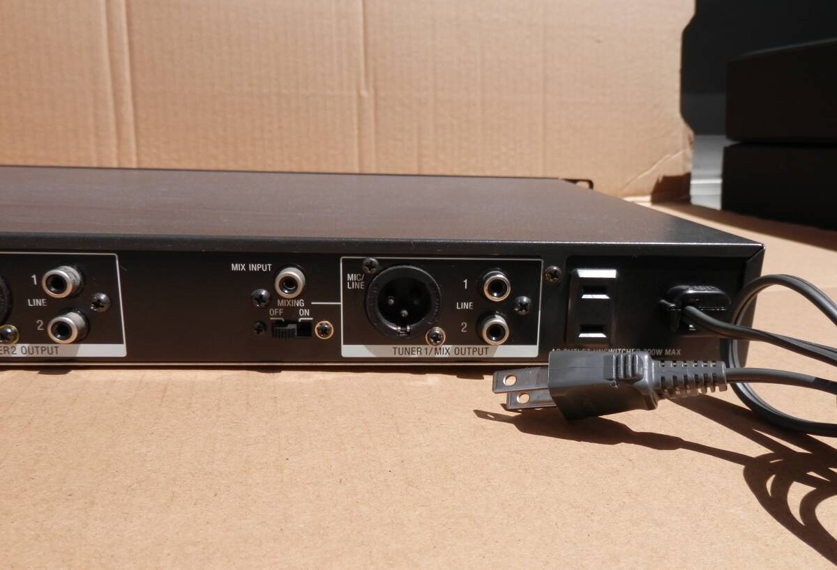 SONY 800MHz ワイヤレス受信器、マイク、アンテナセット　動作音出し確認OK_画像7