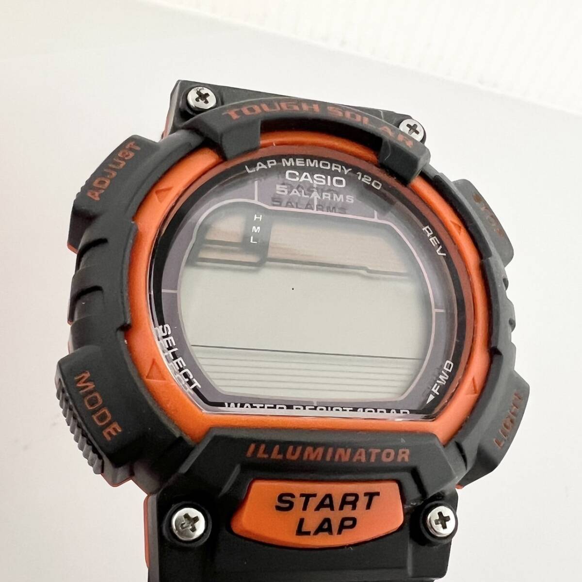 14994/ CASIO STL-S100H カシオ メンズ ブラック 腕時計の画像2