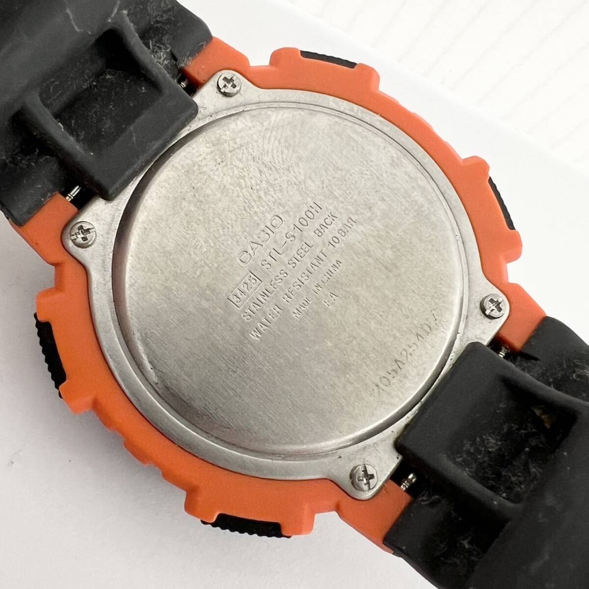 14994/ CASIO STL-S100H カシオ メンズ ブラック 腕時計の画像5