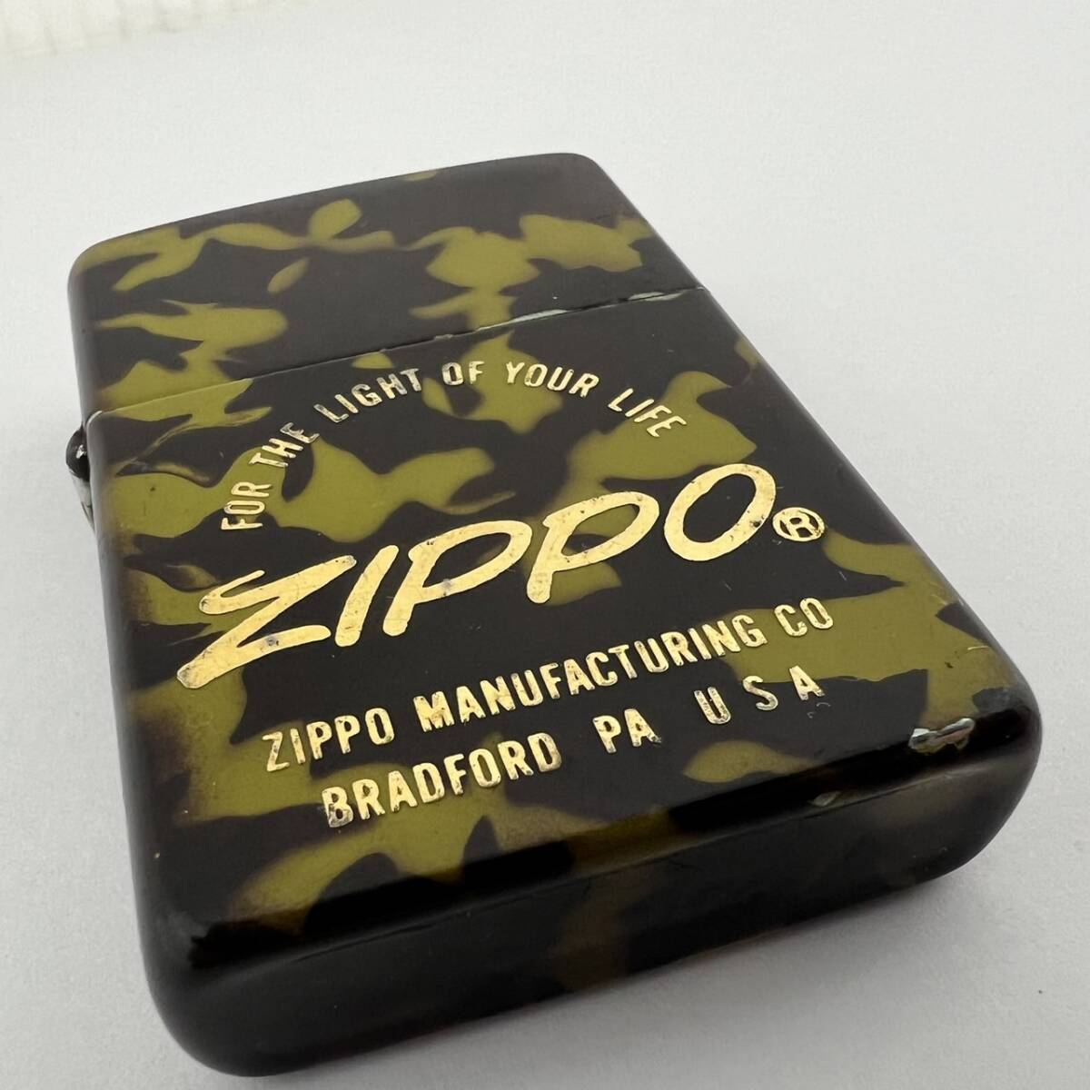 15722/ ZIPPO FOR THE LIGHT OF YOUR LIFE LIGHTER ジッポー ライター 迷彩柄 喫煙具の画像5