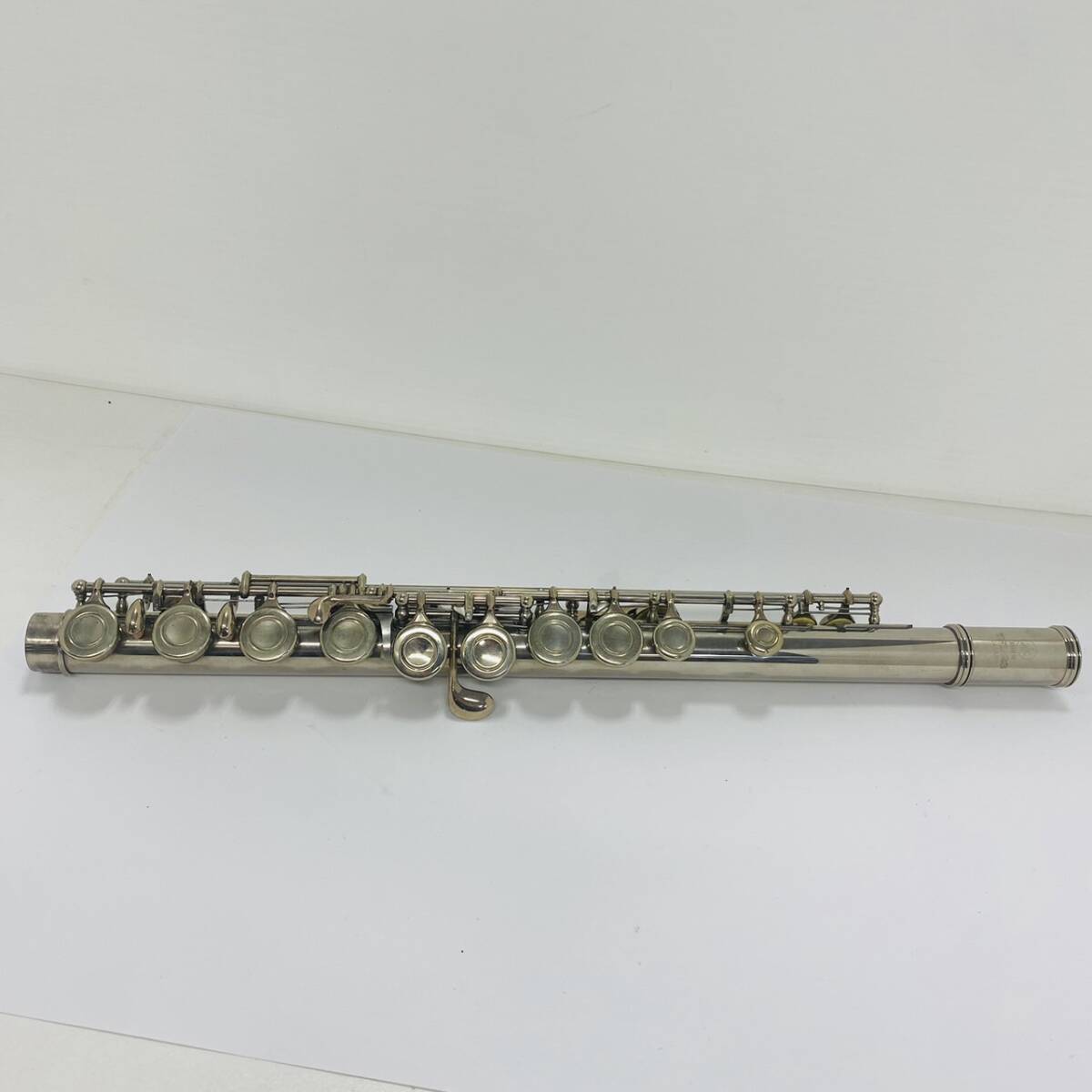 13801/YAMAHA ヤマハ フルート 日本製 YFL-23 管楽器 吹奏楽 シルバー 音楽 ハードケース付き 楽器 現状品_画像7