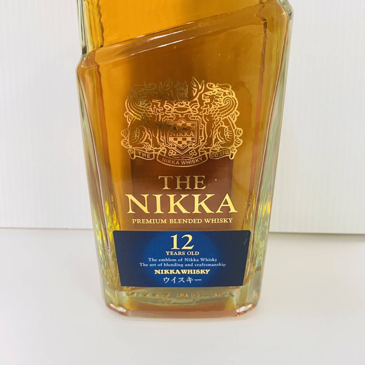 15867/【未開栓】THE NIKKA 12YEAR OLD PREMIUM BLENDED WHISKY ザ・ニッカ 12年 ウイスキー 700ml 43% 洋酒_画像4