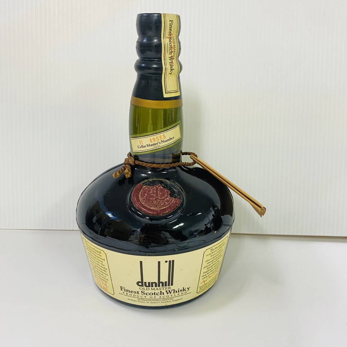 15871/【未開栓】dunhill ダンヒル スコッチウイスキー OLD MASTER FINEST SCOTCH WHISKY 700ml 43% 酒 古酒_画像1