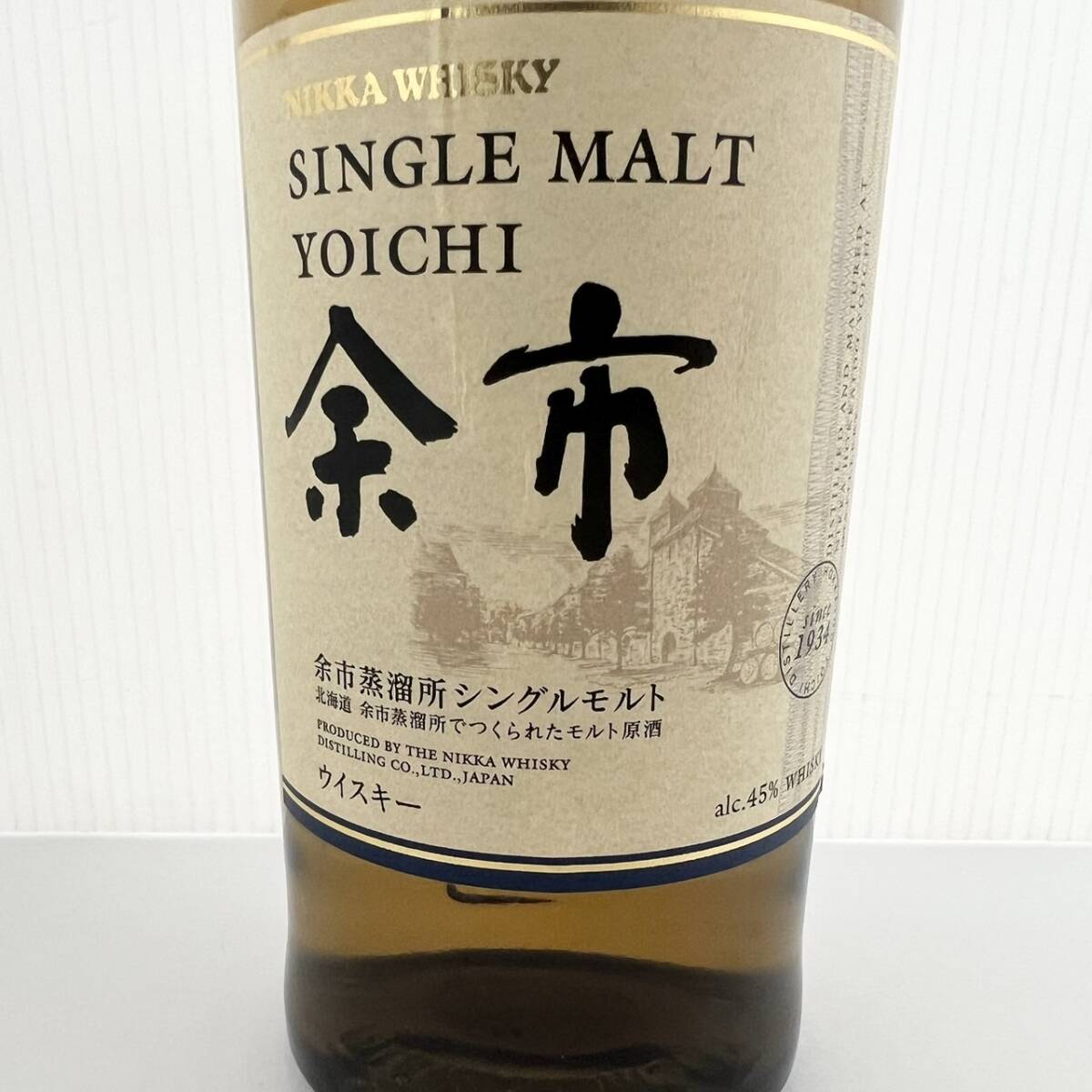 15827/【未開栓】余市 シングルモルト YOICHI SINGLE MALT NIKKA WHISKY 700ml 45% 洋酒_画像5