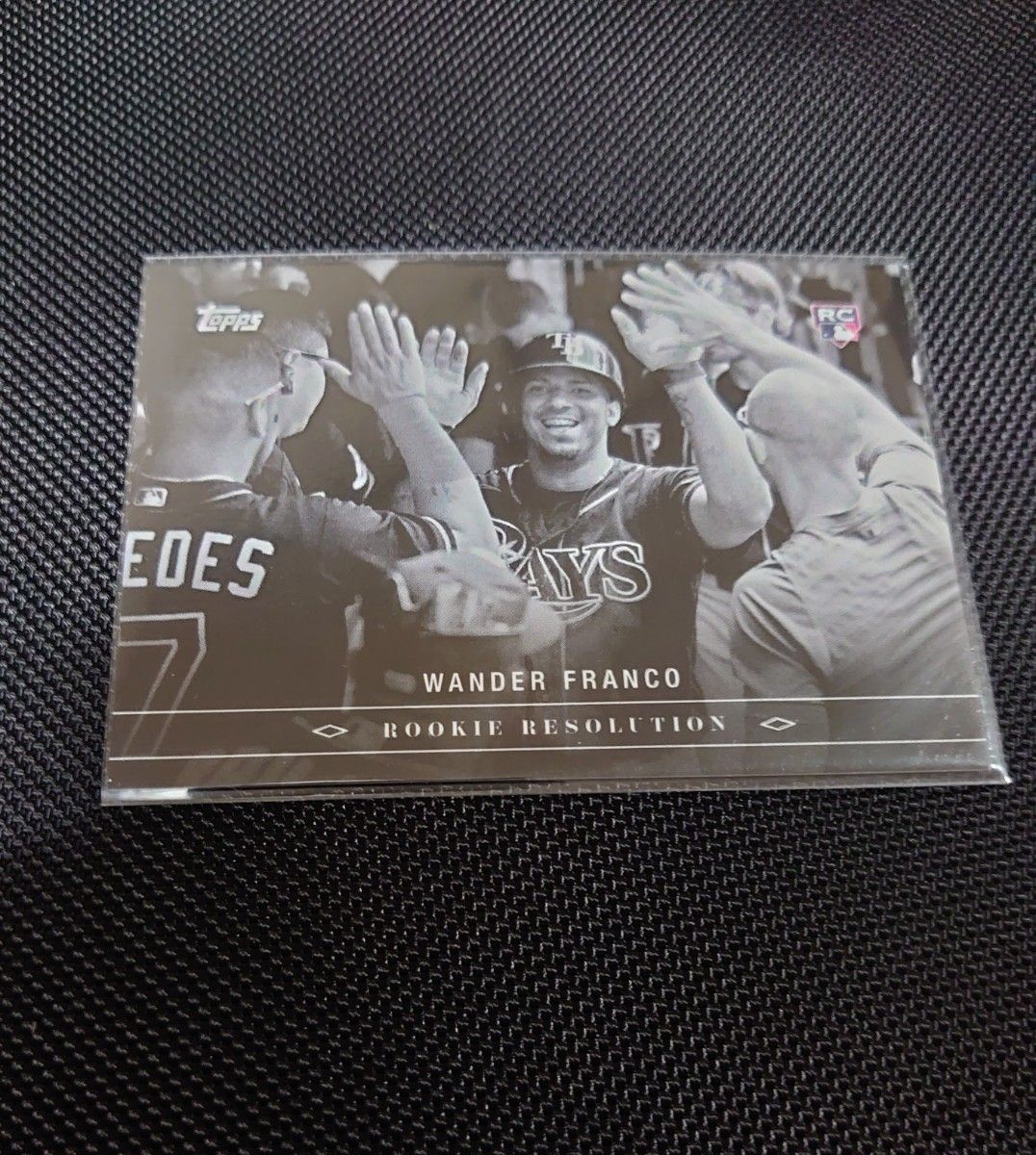 Topps Black and White 2022　Photo Negative  Wander Franco /99　プラス