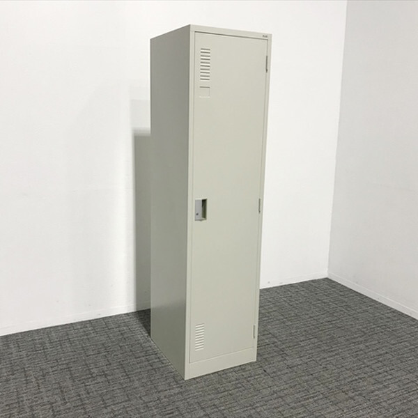 ロッカー 1人用 プラス 更衣ロッカー グレー 中古 LK-864654B