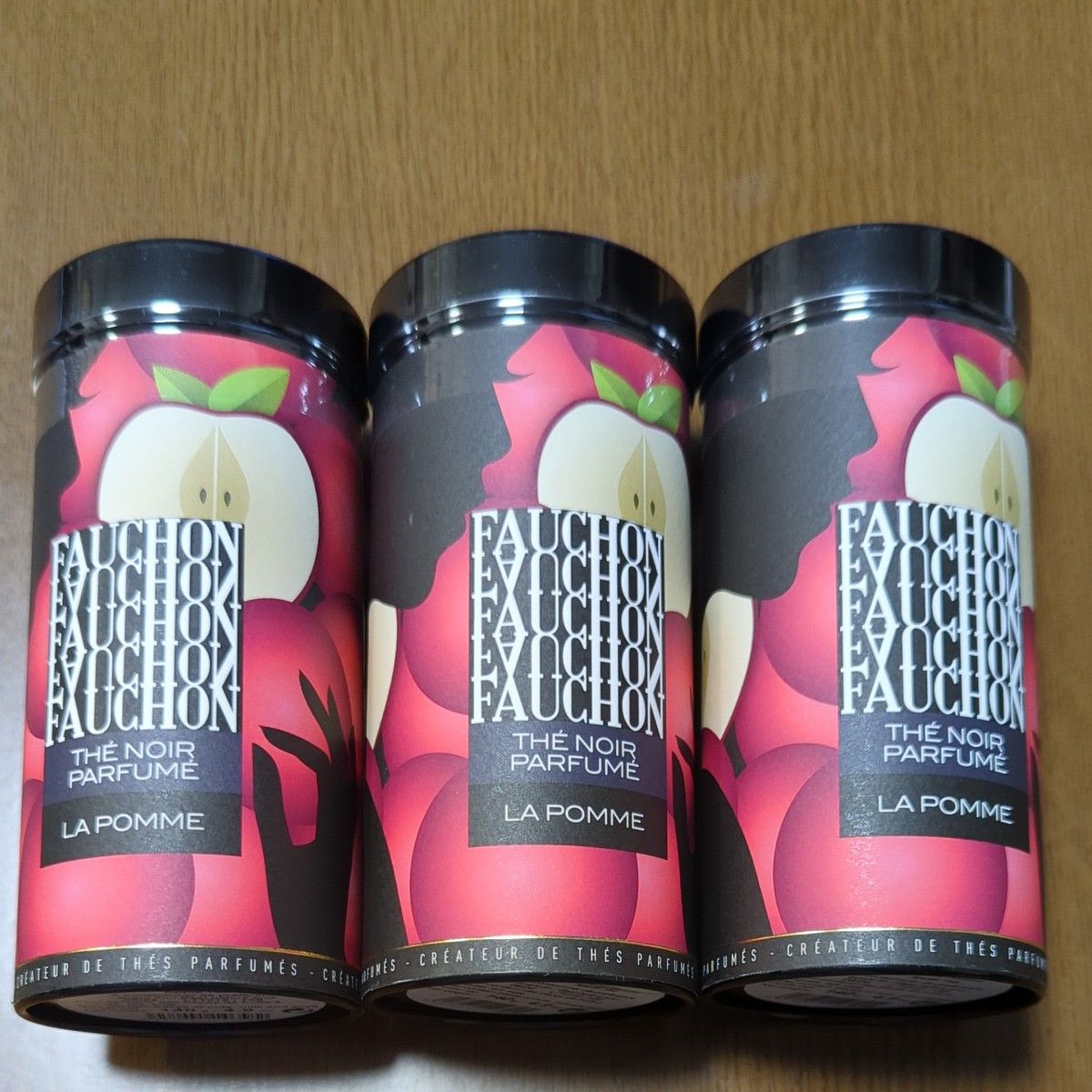 FAUCHON　フォション　 紅茶　 アップル　3缶セット　高級　高島屋