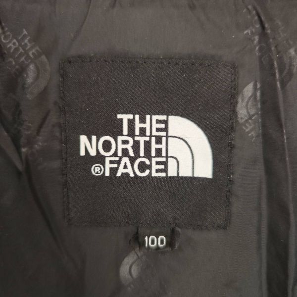 ノースフェイス THE NORTH FACE 中綿ジャケット インナーダウン L ブラック 黒 アウトドア アウター メンズ 刺繍ロゴ の画像6