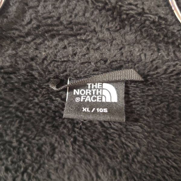 ノースフェイス THE NORTH FACE フリースジャケット ブラック XL 内ボア 黒 アウター アウトドア ボアジャケット 大きいサイズの画像6