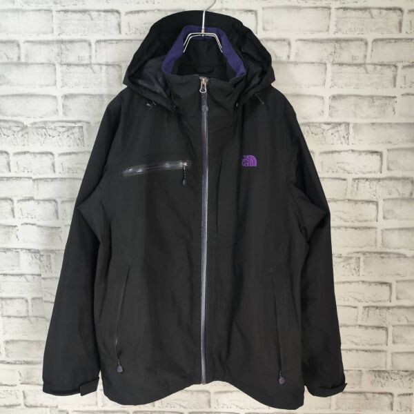 ザノースフェイス　THE NORTH FACE マウンテンパーカー　ナイロンジャケット　ブラック　XXL レディース　大きいサイズ　GORE-TEX_画像1