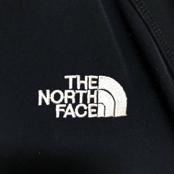 ノースフェイス THE NORTH FACE フルジップジャケット L ブラック 黒 ストレッチ スウェット アウトドア アウター メンズの画像2