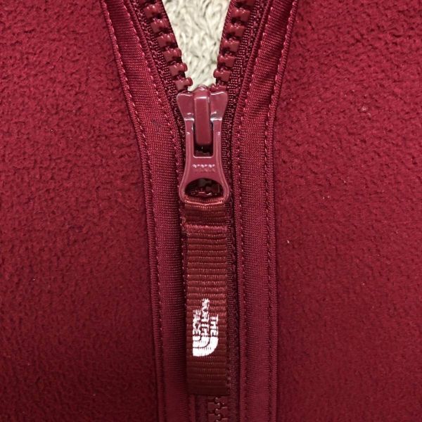 ノースフェイス THE NORTH FACE フリースジャケット フルジップ XL レッド 赤 ストレッチ フリース アウトドア アウター メンズの画像9