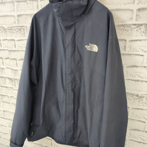 ノースフェイス THE NORTH FACE マウンテンパーカー ナイロンジャケット L グレー アウトドア アウター GORE-TEX ゴアテックスの画像3