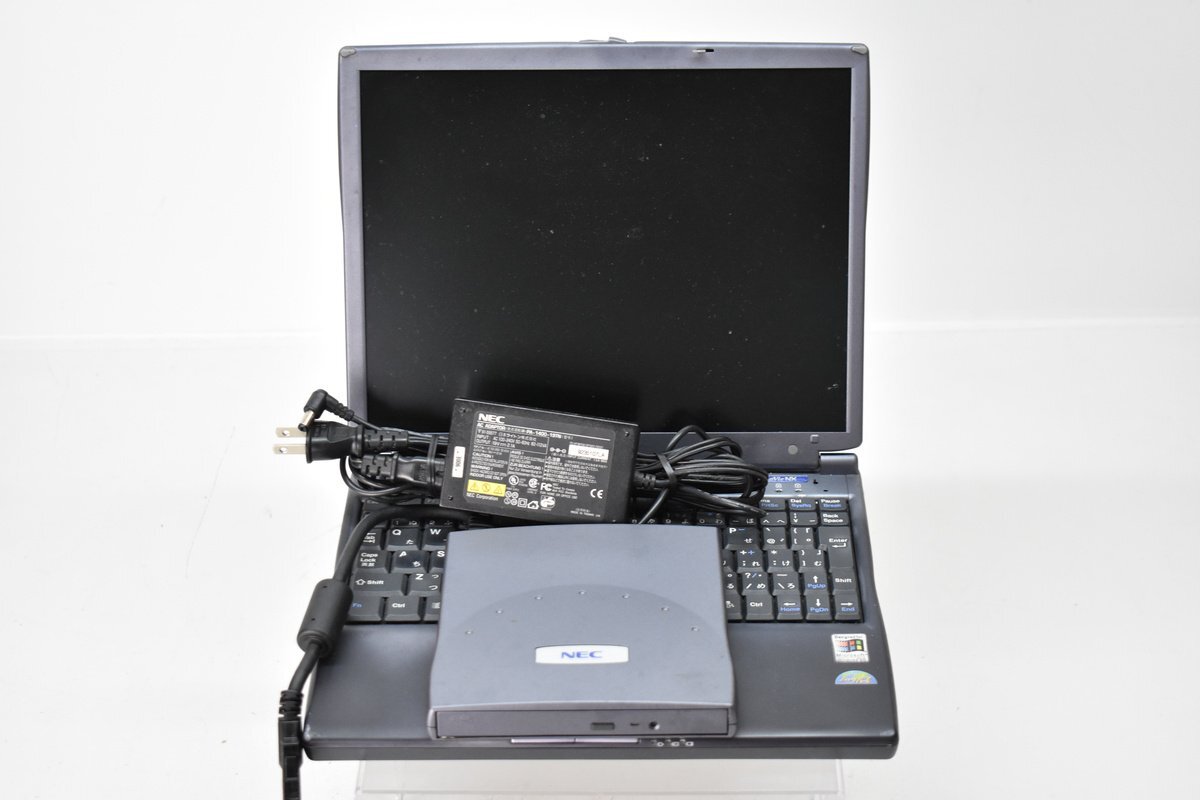 NEC PC-LB30C72D LaVie NX ノートパソコン 増設用CD-ROMドライブ 電源ケーブル付 起動OK[パーソナルコンピュータ][windows98]Hの画像1