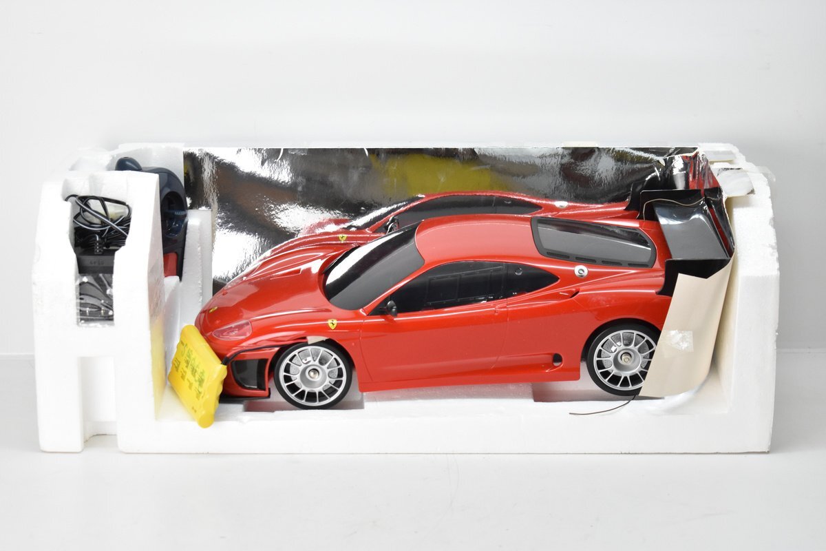 NIKKO Ferrari 360 GTC ラジコンカー 約47cm プロポ バッテリー 充電器 元箱付[ニッコー][フェラーリ][電動RC][当時物]Hの画像2