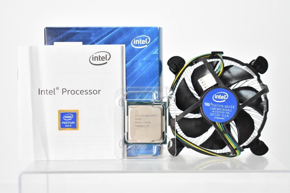 Intel PENTIUM GOLD G6500 4.10GHz LGA1200 元箱付[インテル][コア][CPU][第10世代][ファン][PCパーツ]Hの画像1