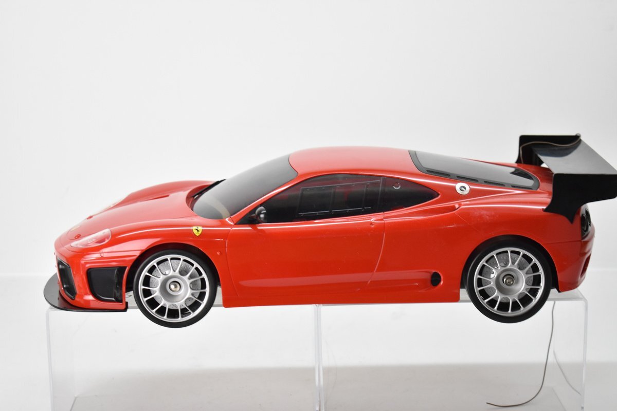 NIKKO Ferrari 360 GTC ラジコンカー 約47cm プロポ バッテリー 充電器 元箱付[ニッコー][フェラーリ][電動RC][当時物]Hの画像3