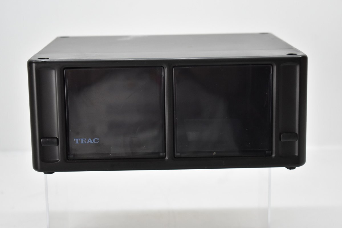 TEAC MDケース 黒 2点まとめて [ティアック][ミニディスク][収納][ワンタッチオープン][ボックス][k1]H_画像7