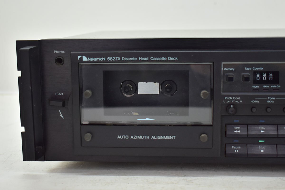 Nakamichi 682ZX cassette deck [ Nakamichi ][Discrete Head][CASSETTE DECK]14M