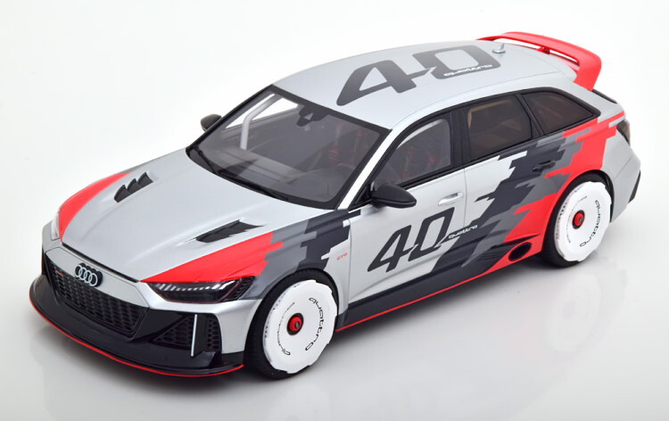 GTスピリット 1/18 アウディ RS6 GTO コンセプト 40周年 アウディ クワトロ 2020 1400台限定 GT SpiriConcept 40 years Audi Quattro GT373_画像1