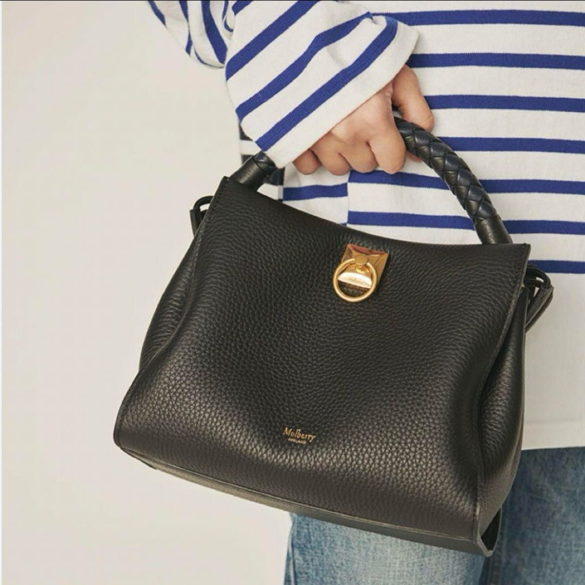 mulberry マルベリー スモールアイリス 2wayショルダーバッグ レザー