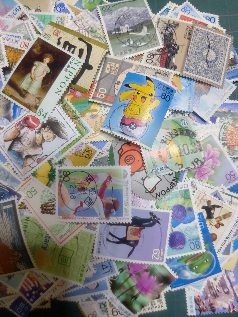 15即決 記念特殊切手 使用済み500枚の画像2