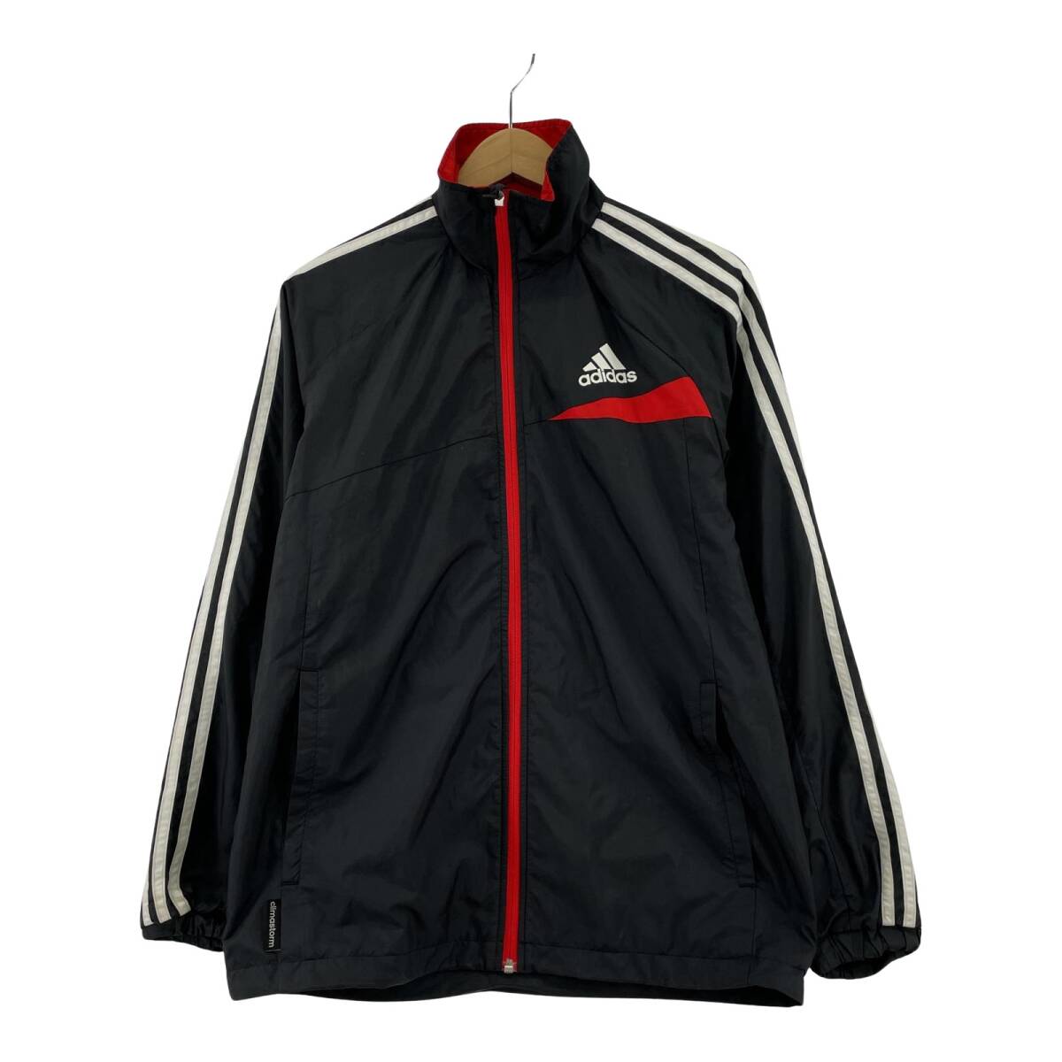 adidas アディダス トレーニング ジャケット sizeS/ブラック メンズ_画像1