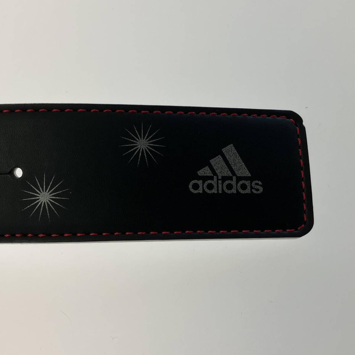 adidas アディダス 総柄 ベルト/ブラック メンズ_画像3