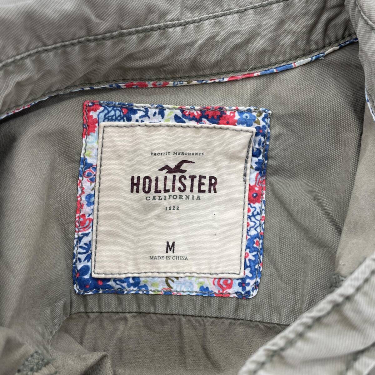 Hollister ホリスター 長袖シャツ sizeM/カーキ レディースの画像5