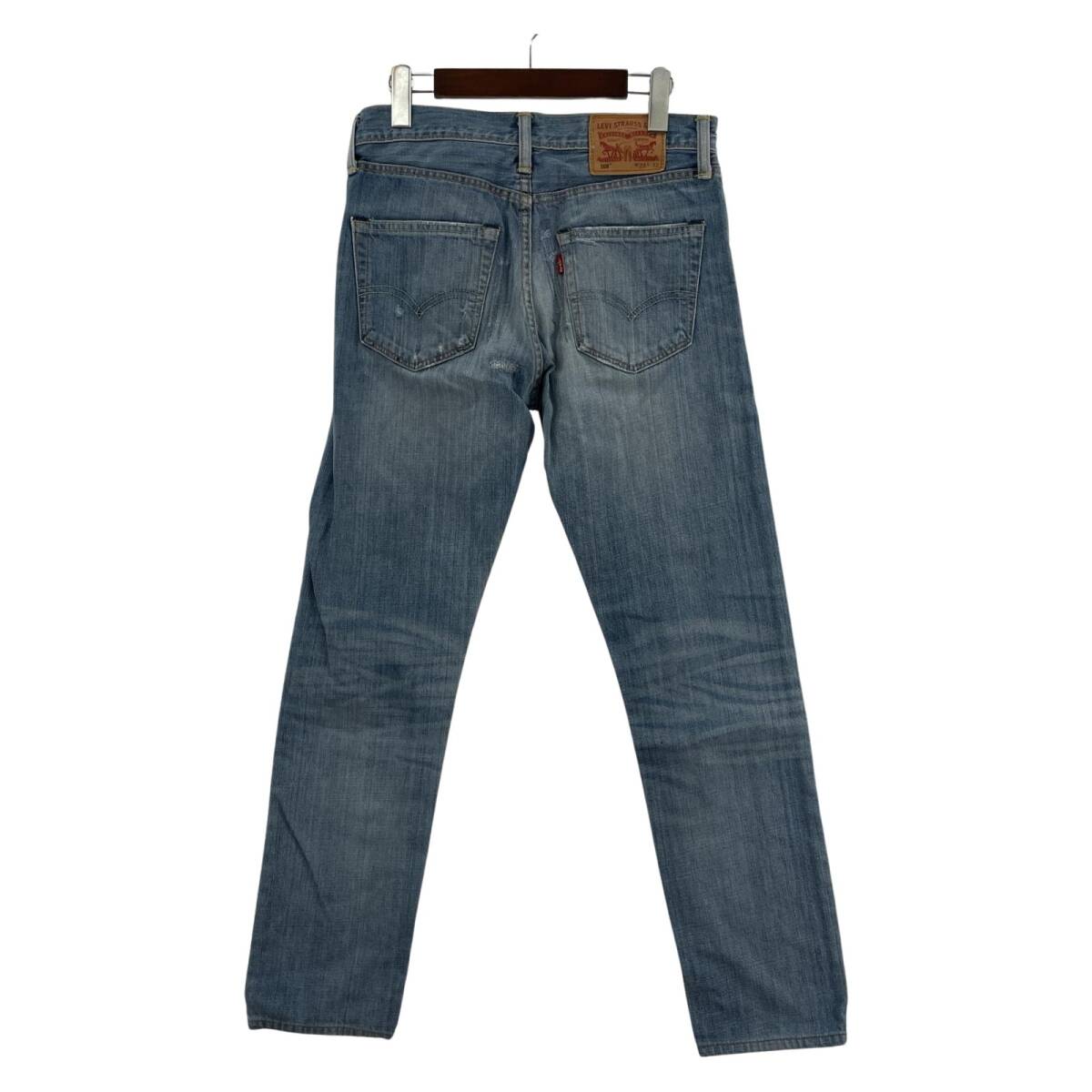 LEVI'S リーバイス 508 ダメージ加工 デニムパンツ sizeW28/ライトブルー レディース_画像5