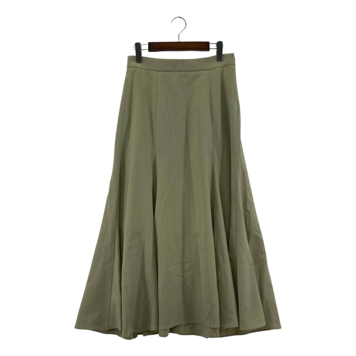 IENA Iena long long skirt size38/ green group lady's 