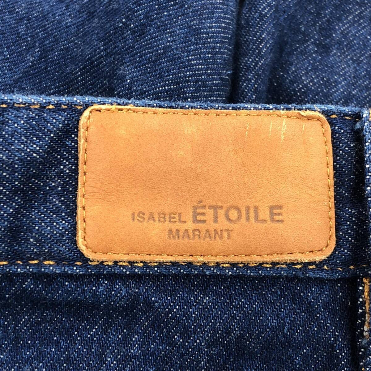 ISABEL MARANT ETOILE　イザベル マラン エトワール デニムパンツ size34/青 レディース_画像6