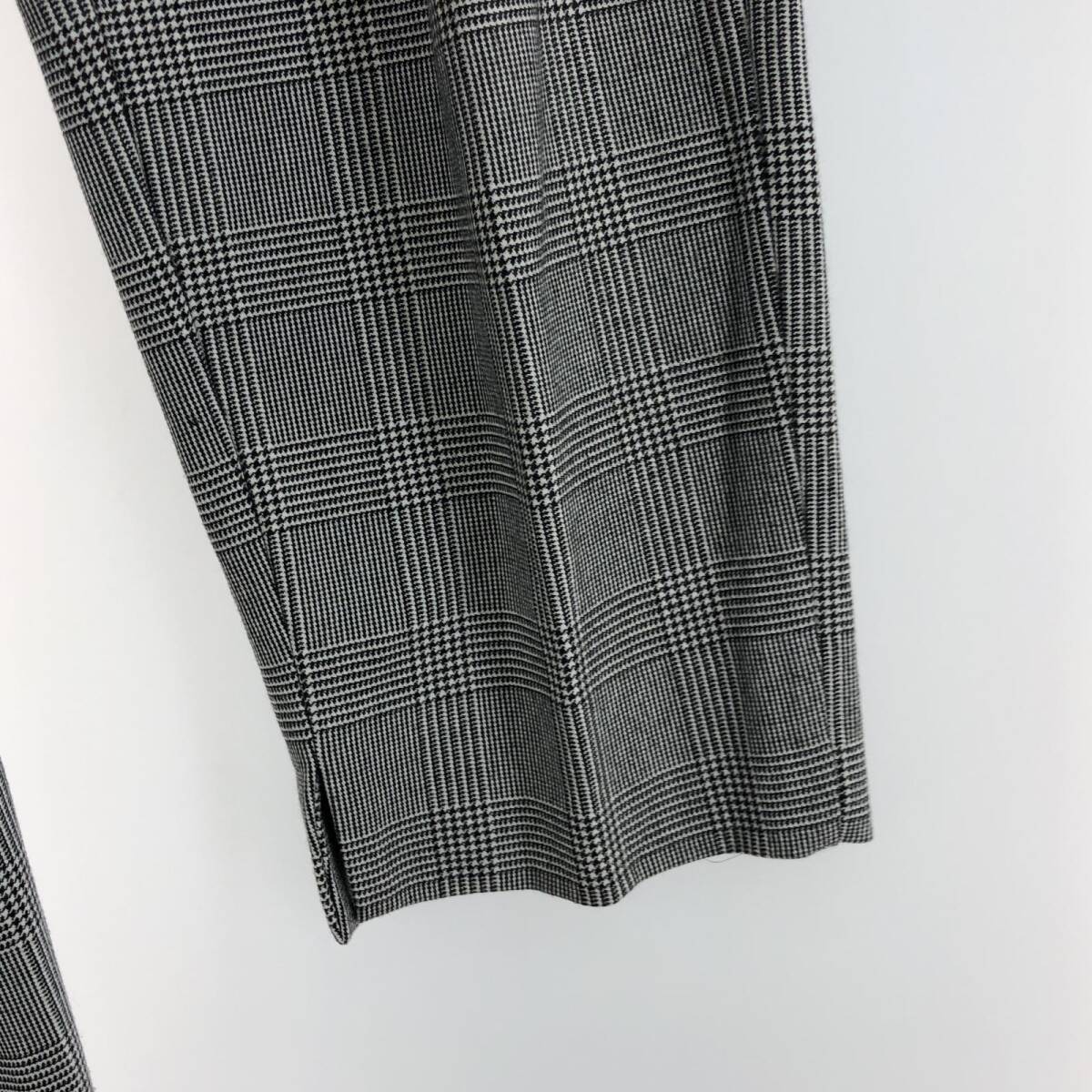 ZARA WOMAN ザラ ウーマン チェック パンツ sizeEUR 40/白ｘ黒 レディース_画像3