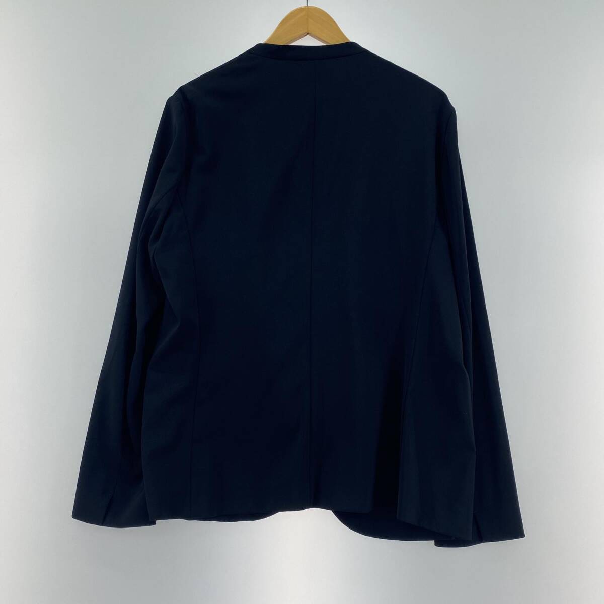 iCB アイシービー ノーカラージャケット size48/紺系 レディースの画像4