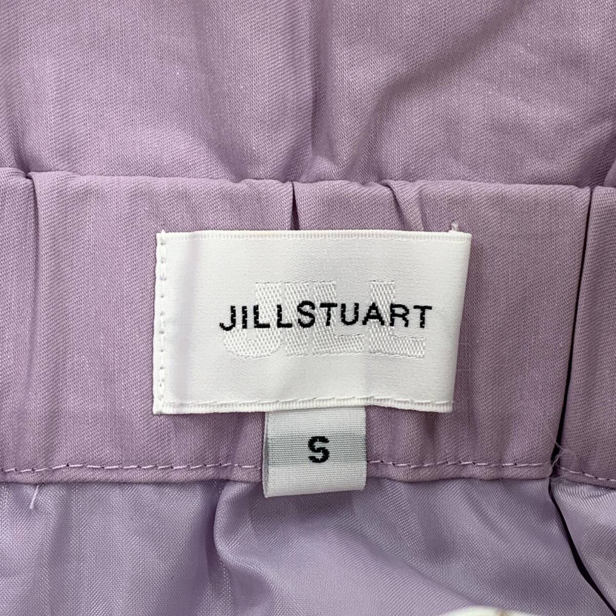 JILLSTUART ジルスチュアート ベルト付き　切替 ロングスカート sizeS/ラベンダー×ベージュ レディース_画像6