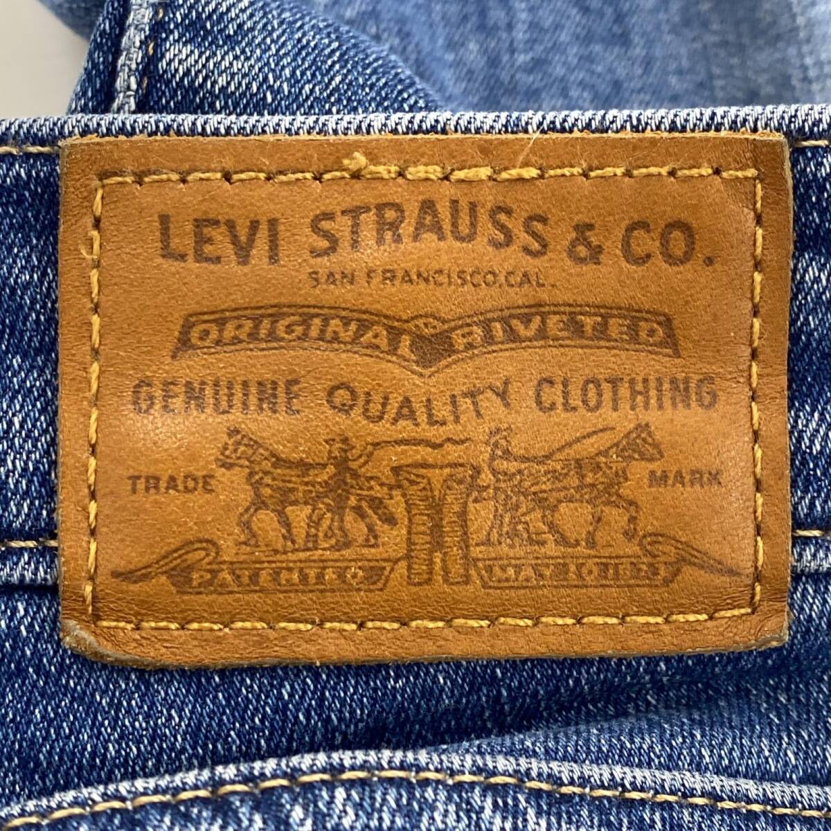 Levi's リーバイス 312　シェーピンク　スリム デニムパンツ size26/青 レディース_画像6