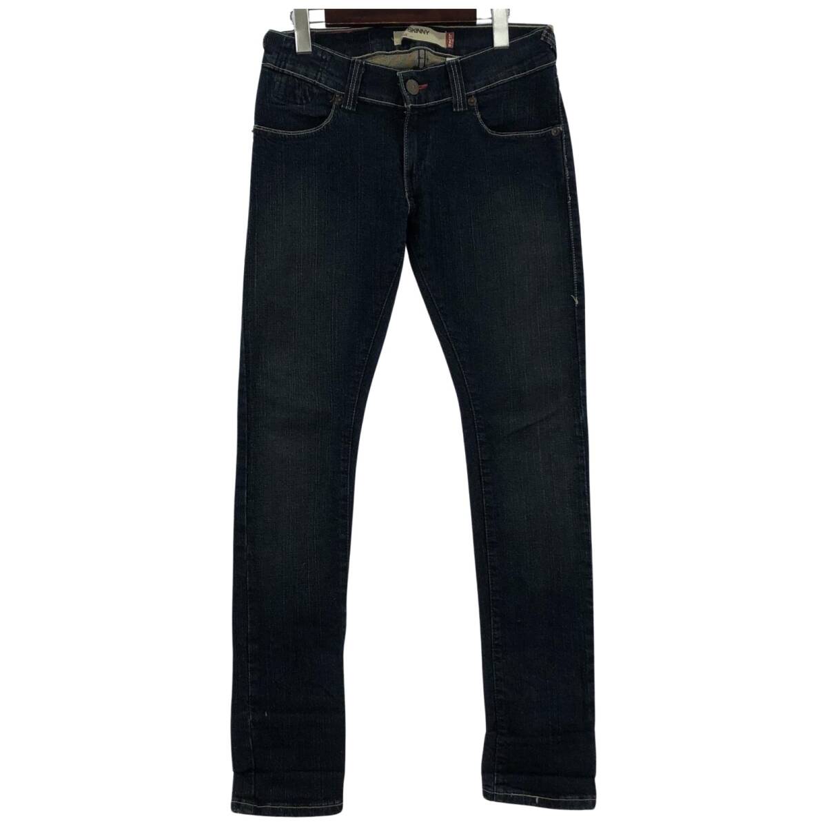 Levi's リーバイス 503　スキニー デニムパンツ size5M/紺 レディース_画像1