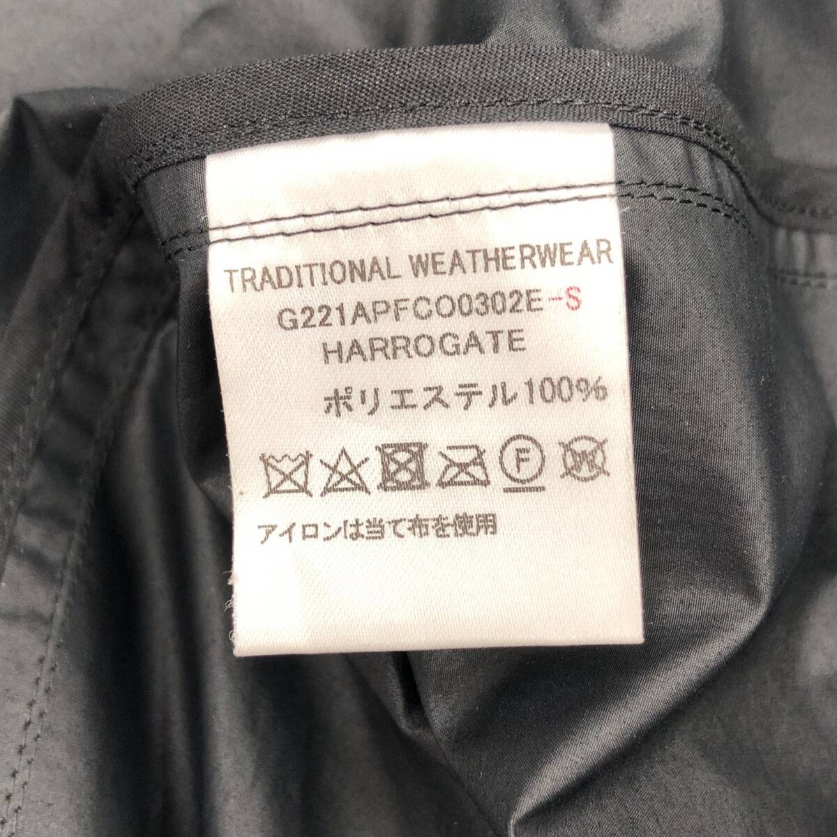 TraditionalWeatherwearトラディショナル ウェザーウェア ジャケット size34/ブラック メンズ_画像6