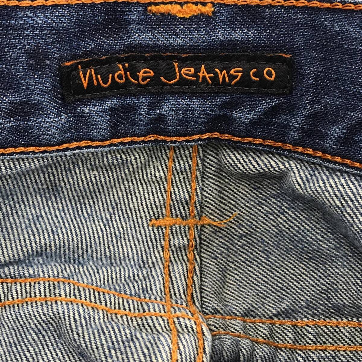 Nudie Jeans ヌーディージーンズ テーパード デニムパンツ size28/ブルー レディース_画像5