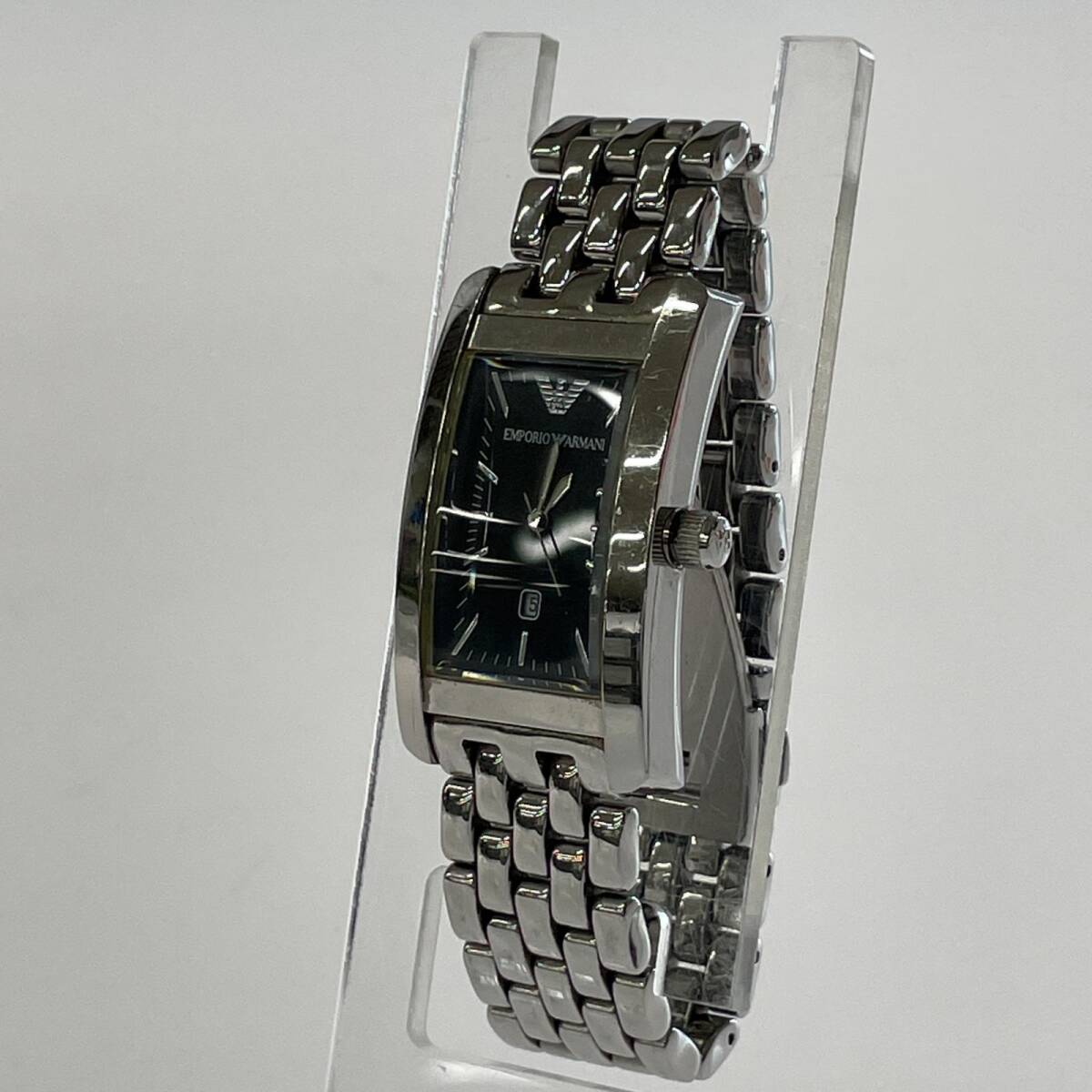 EMPORIO ARMANI エンポリオアルマーニ 腕時計/シルバー レディース クオーツの画像2