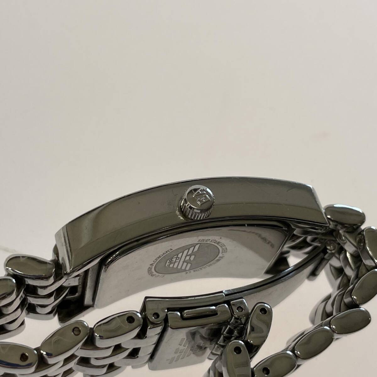 EMPORIO ARMANI エンポリオアルマーニ 腕時計/シルバー レディース クオーツの画像7