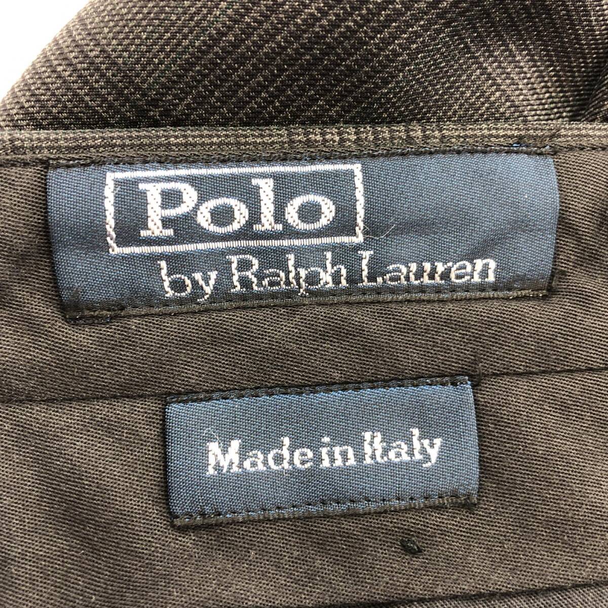 POLO RALPH LAUREN ポロ・ラルフローレン チェック スラックス パンツ size表記なし/ダークグレー メンズの画像5