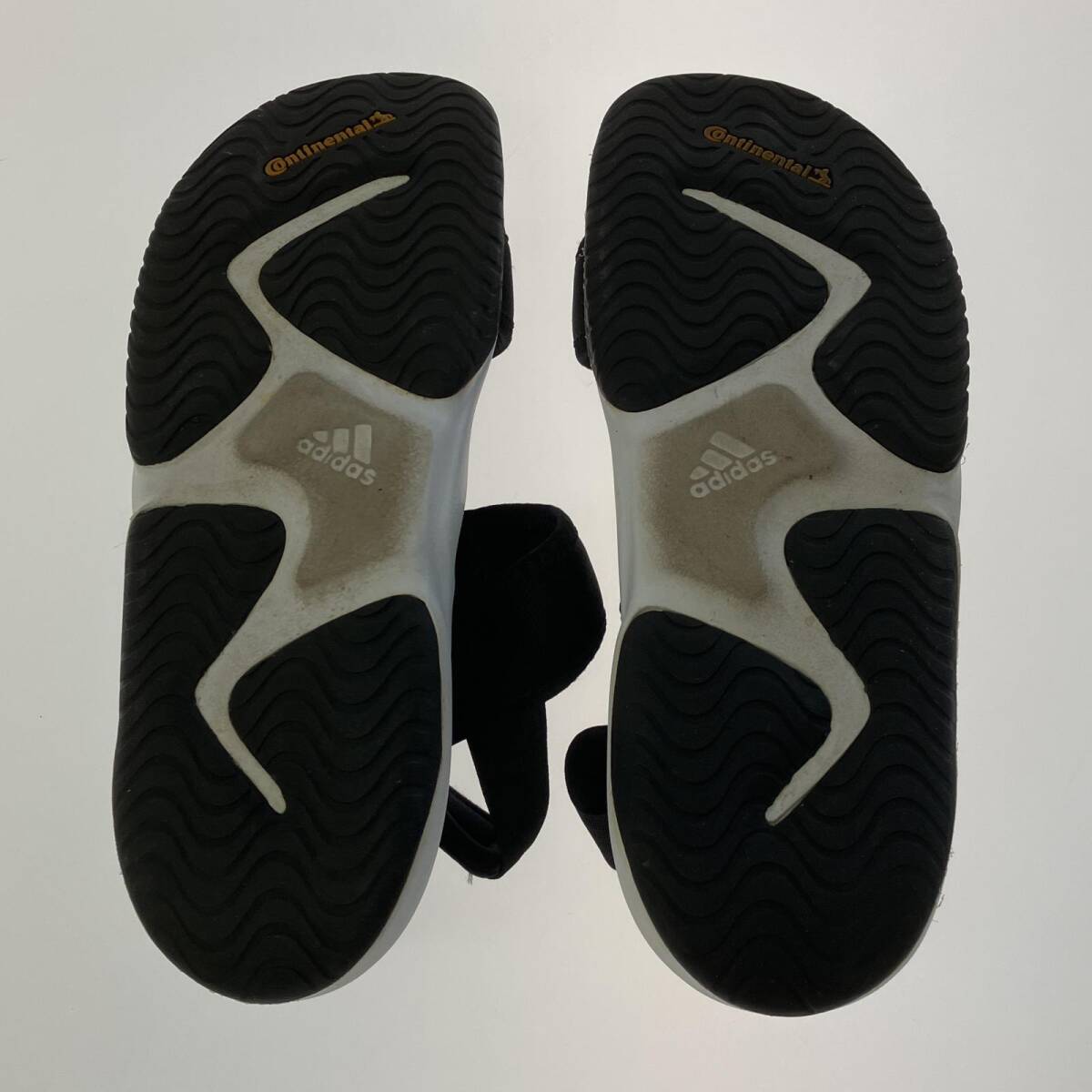 adidas アディダス スポーツ サンダル size27.5/ブラック メンズの画像4