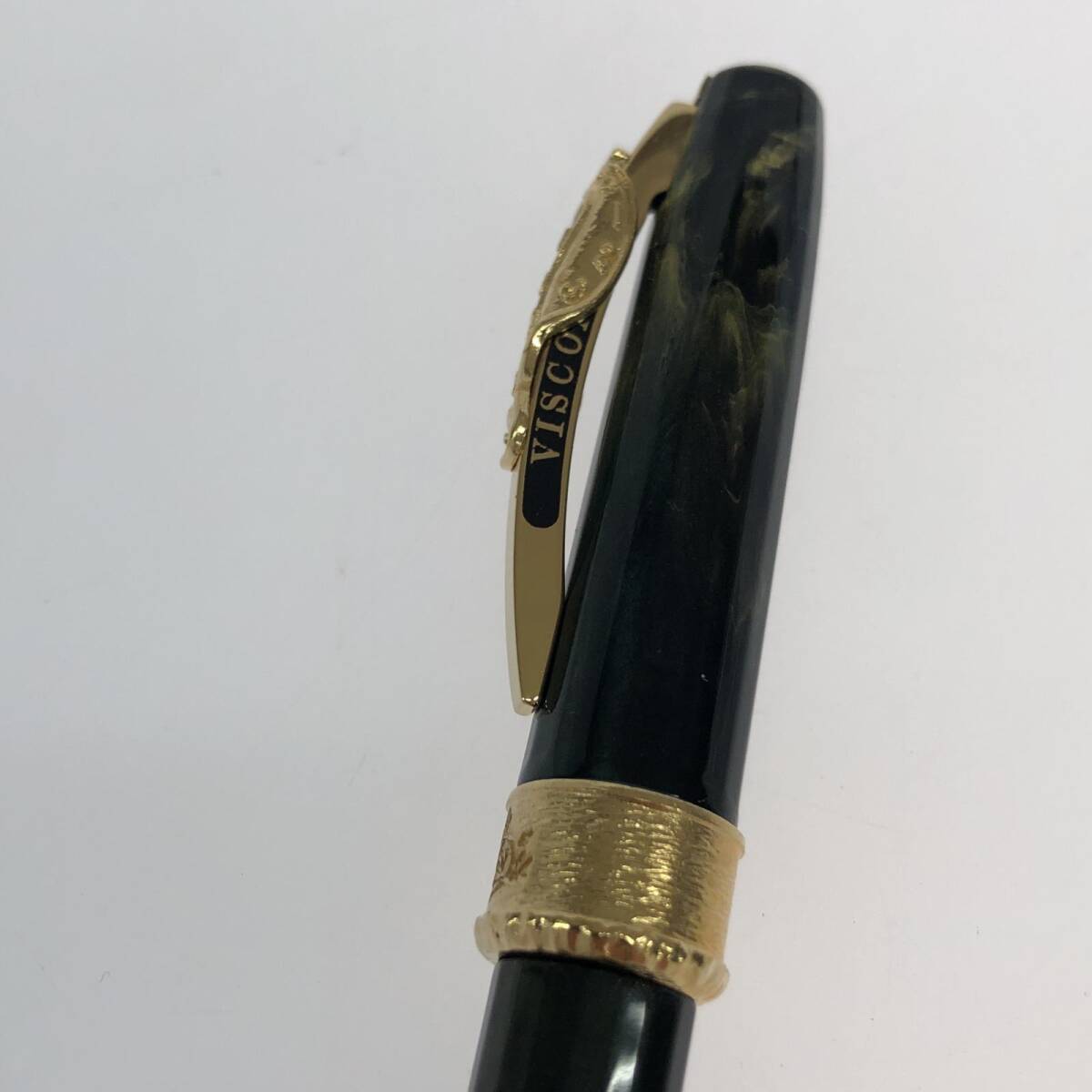 VISCONTI ビスコンティ サルバドーレ ダリ ボールペン/グリーン×ゴールド ユニセックスの画像2